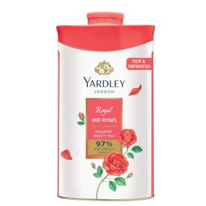 Yardley London Royal Red Roses Talcum Powder for Women 250Gm