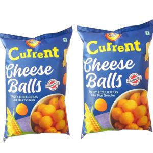 Current Cheese Balls 60Gm Blue (Pack of 2)