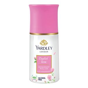 Yardley London English Rose Deodorant Roll-On for Women 50Ml