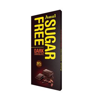 Amul Sugar Free Dark Chocolate 150Gm