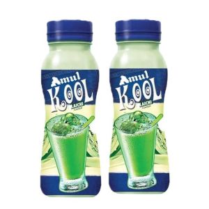 Amul Kool Milk Elaichi Flavor 180Ml Pet Bottle( Pack of 2)