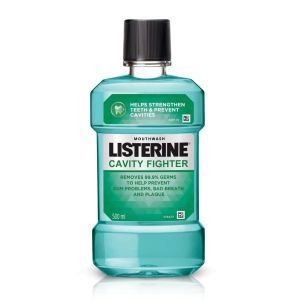 Listerine Cavity Fighter Mouthwash 500Ml