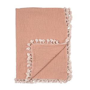 Crane baby 6 Layer Muslin Blanket Copper BC-140BL-3