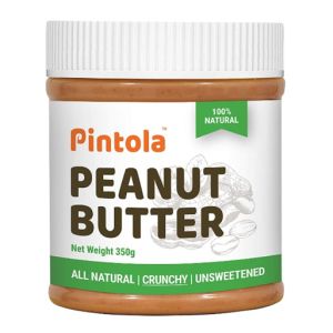 Pintola Peanut Butter Crunchy All Natural 350Gm