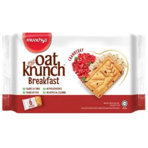 Munchy's Oat Krunch Breakfast Cranberry 192Gm