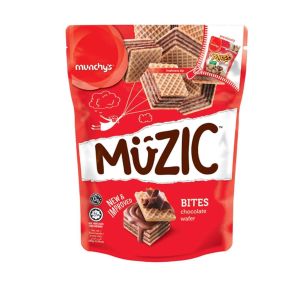 Munchy's Muzic Wafer Bites Chocolate 90Gm