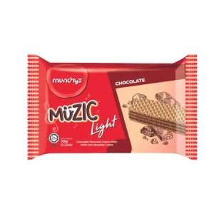 Munchy's Muzic Light Wafer Chocolate 100Gm