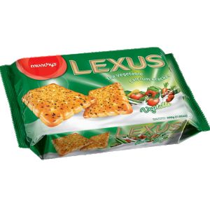 Munchy's Lexus Vegetable Crackers 200Gm