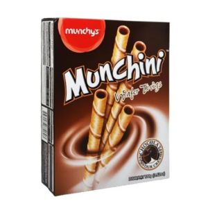 Munchy's Chocolate Wafer Rolls 100Gm