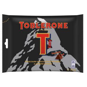 Toblerone Dark Chocolate With Honey & Almond Mini Packet 200Gm