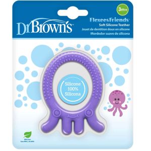 Dr Brown's Flexees Friends Octopus Teether TE006-P2(3m+)