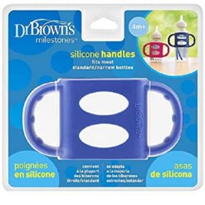 Dr Brown's Narrow-Neck Silicone Handles Blue AC005-P6