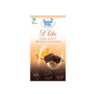 Sugar Free Dlite Dark Zesty Orange Flavour 80Gm