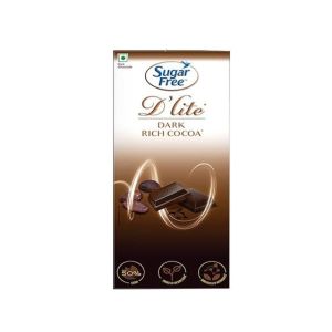 Sugar Free D'lite Rich Cocoa Dark Chocolate 80Gm