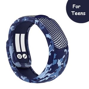 PARA’KITO® Wristband Blue Camouflage (EN) FNGWB1ENK61(For Teens)