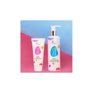 R for Rabbit Pure & Beyond Body Wash (200ml) + Pure & Beyond Baby Cream (50g)-KITBWCR20050