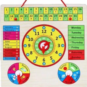 Watch Learning Wooden Board Toy