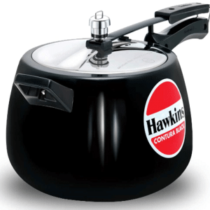 Hawkins 6.5Ltr. Black Contura Pressure Cooker CB65