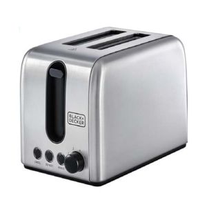 Black+Decker 1050W 2 Slice Toaster ET244-B5