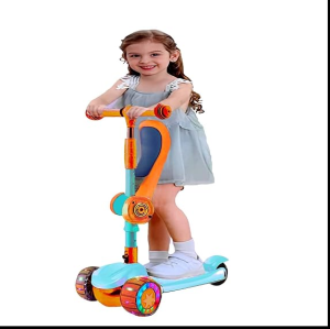 Folding Push Scooter Toy for Kids