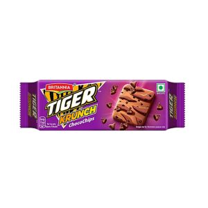 Britannia Tiger Crunch Chocochips 32Gm (Pack of 8)