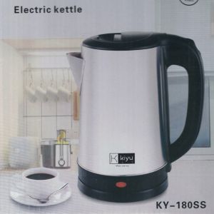 KIYU 1.8Ltr. Premium Quality 1500W Electric Kettle / Boiler KY180SS