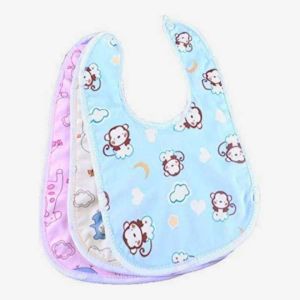 Baby Stylish Feeding Bibs(Set of 3)