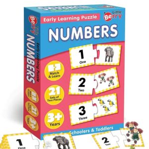 Little Berries Early Learning Puzzle Numbers for 3+ Kids