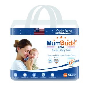 MumBuds American UltraThin Baby Pants XXL 34Pcs​​ (16-22 KG)