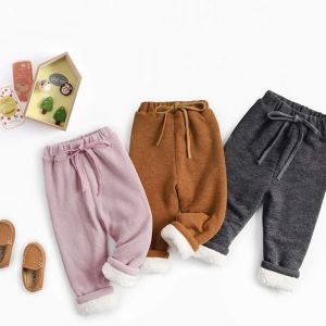 Woolen Inside Fur Trouser For Kids