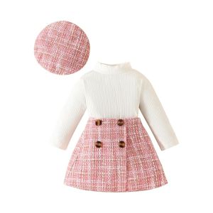 Woolen Baby Dress Set