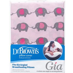 Dr Brown's Gia Pillow Cover - Girl Elephant BF303