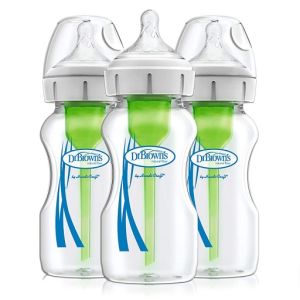 Dr. Brown's Wb93600-Esx 9 Oz/270 Ml Options+ Wide-Neck Bottle Pp 3-Pack