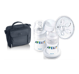 Philips Avent PP Manual Breast Pump Out and About Set SCF310/13