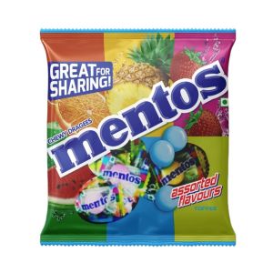 Mentos Assorted Pouch  Assorted Flavor 108Gm