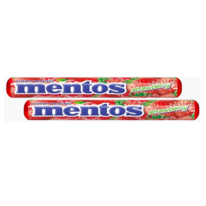 Mentos Strawberry Stick  Assorted Flavor 37Gm (2 Pcs)