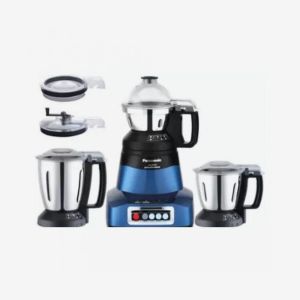 Panasonic MX-AE375BLU 750W Monster  Mixer Grinder 2 Steel Jars, 1 Steel super Jar (Blue)