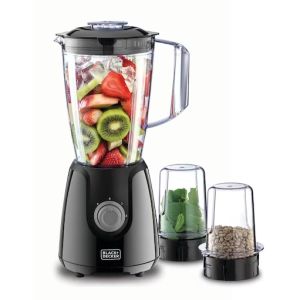 Black+Decker 400W Blender With 2 Grinder Mills BX440-B5