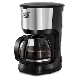 Black+Decker 10 Cups Coffee Maker With Glass Carafe For Drip Coffee DCM750S-B5