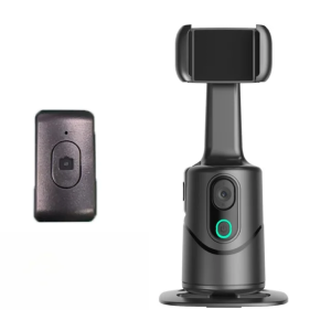 AI Auto Face Tracking Gimbal Phone Holder 360° Rotation for TikTok, Vlogging & Live Streaming