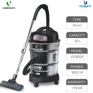 Videocon 1800 Watt Dry Drum Vacuum Cleaner VD1825F