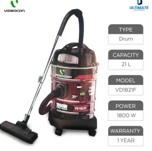 Videocon 1800 Watt Dry Drum Vacuum Cleaner VD1821F