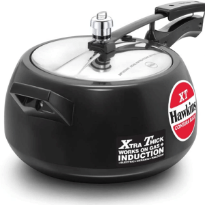 Hawkins 5Litre Black Contura Pressure Cooker Induction Compatible CXT50