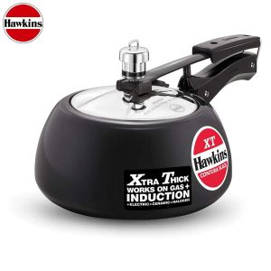 Hawkins 2Ltr. Black Contura Pressure Cooker Induction Compatible CXT20