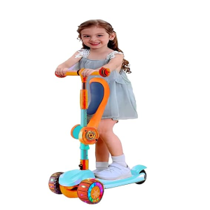 Folding Push Scooter Toy for Kids