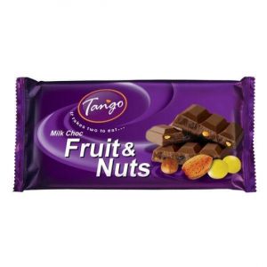 Tango Milk Chocolate Fruits And Nuts  140 gm