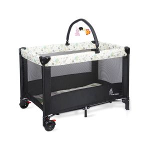 R for Rabbit Hide & Seek Elite Cot-CTHSEBL1