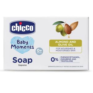 Chicco Soap Baby Moments 125gms-8058664152551