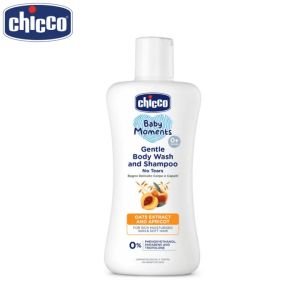 Chicco Gentle Body Wash and Shampoo 200 ml Baby Moments