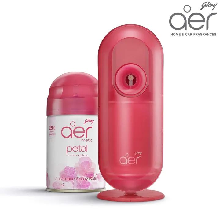 Godrej Aer Matic Automatic Room Spray Freshener Machine with Refill